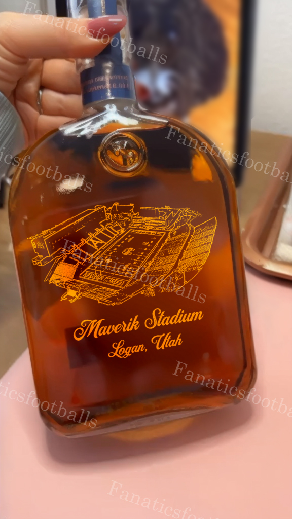 Maverik Stadium Whiskey Bottles-Gifts For Sports Lovers