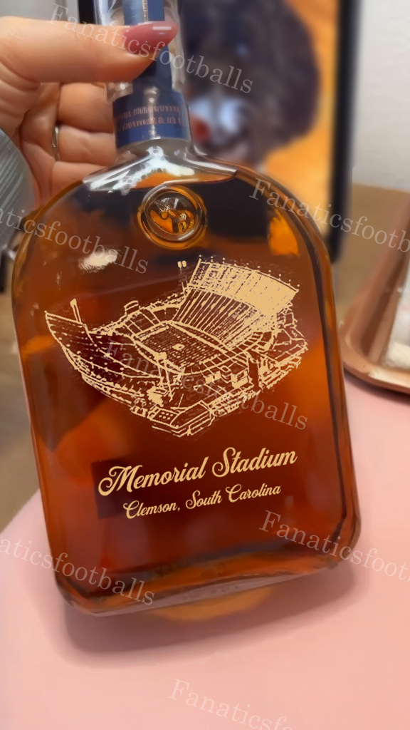 Memorial Stadium (Clemson) Whiskey Bottles-Gifts For Sports Lovers
