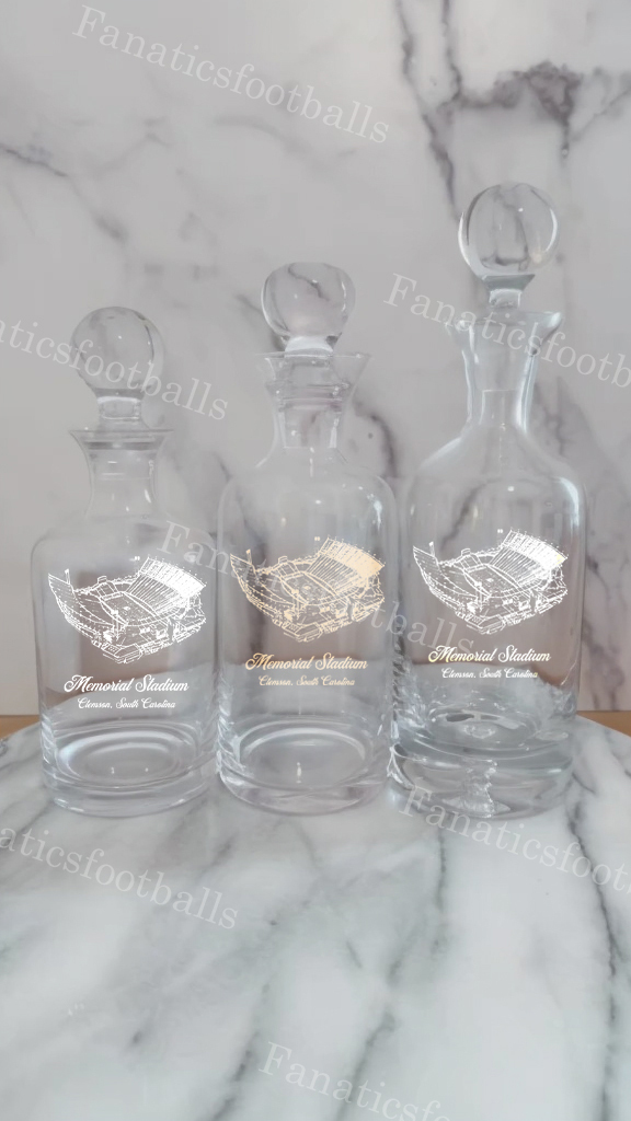 Memorial Stadium (Clemson) Whiskey Bottles-Gifts For Sports Lovers