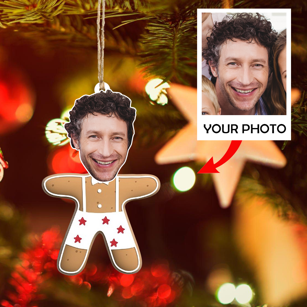 Custom photo Ornament | Cookie
