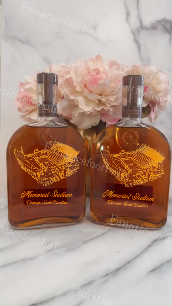 Memorial Stadium (Clemson) Whiskey Bottles-Gifts For Sports Lovers