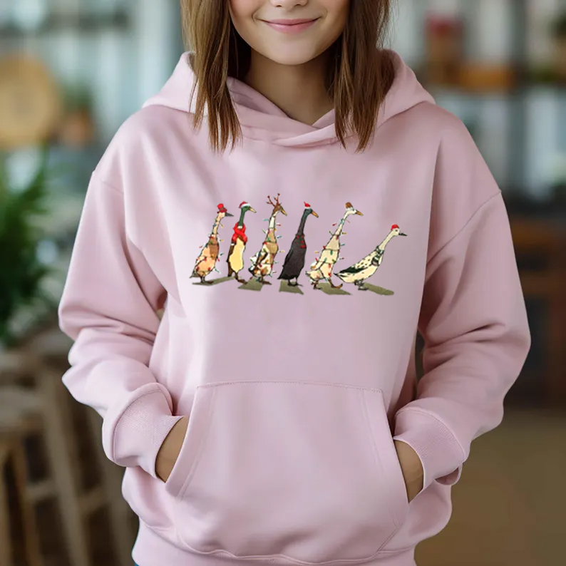 Christmas Santa Duck Christmas Sweatshirt