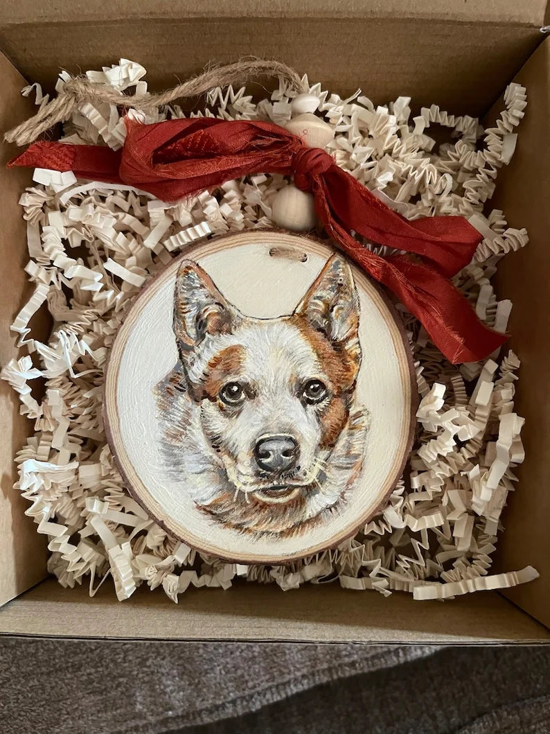 Custom Hand Painted Pet Ornament