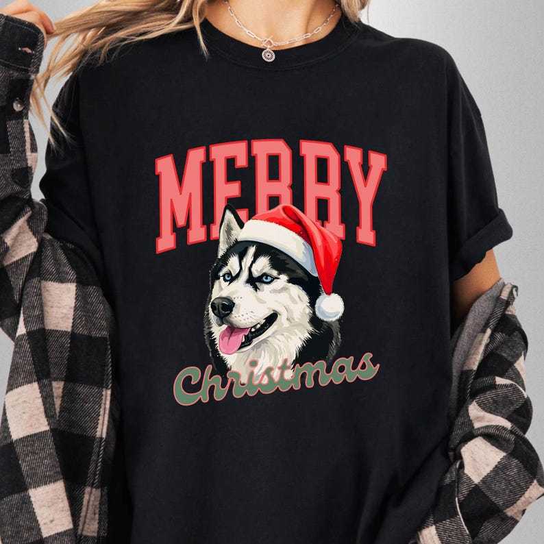 Custom Merry Christmas Dog Sweater, Dog Mom / Dog Dad Sweatshirt
