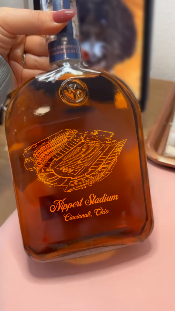 Nippert Stadium Whiskey Bottles-Gifts For Sports Lovers
