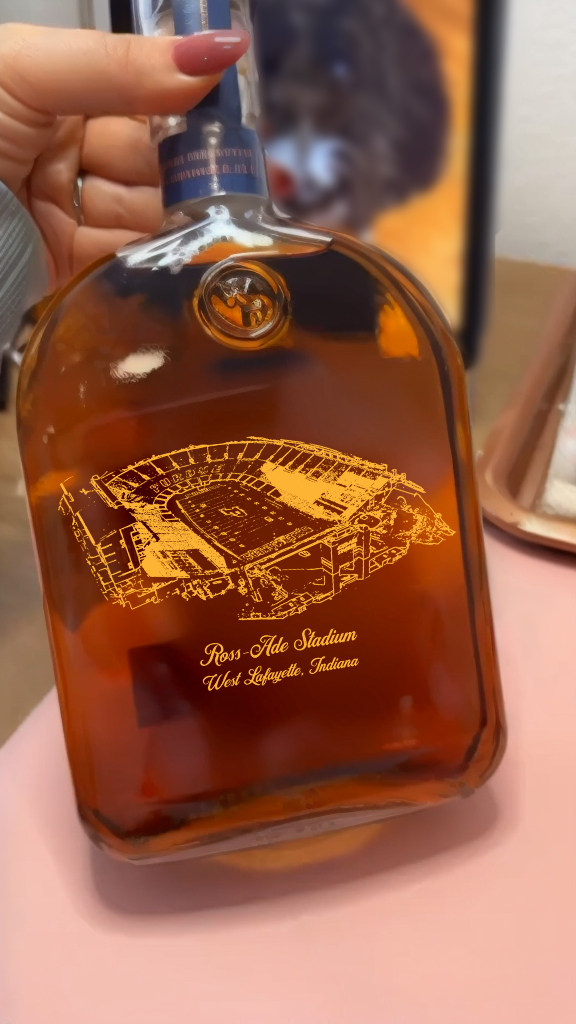 Ross–Ade Stadium Whiskey Bottles-Gifts For Sports Lovers