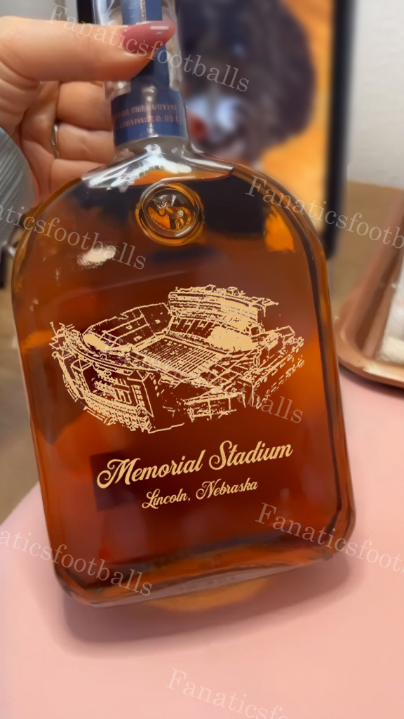 Memorial Stadium (Lincoln) Whiskey Bottles-Gifts For Sports Lovers
