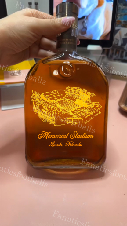Memorial Stadium (Lincoln) Whiskey Bottles-Gifts For Sports Lovers