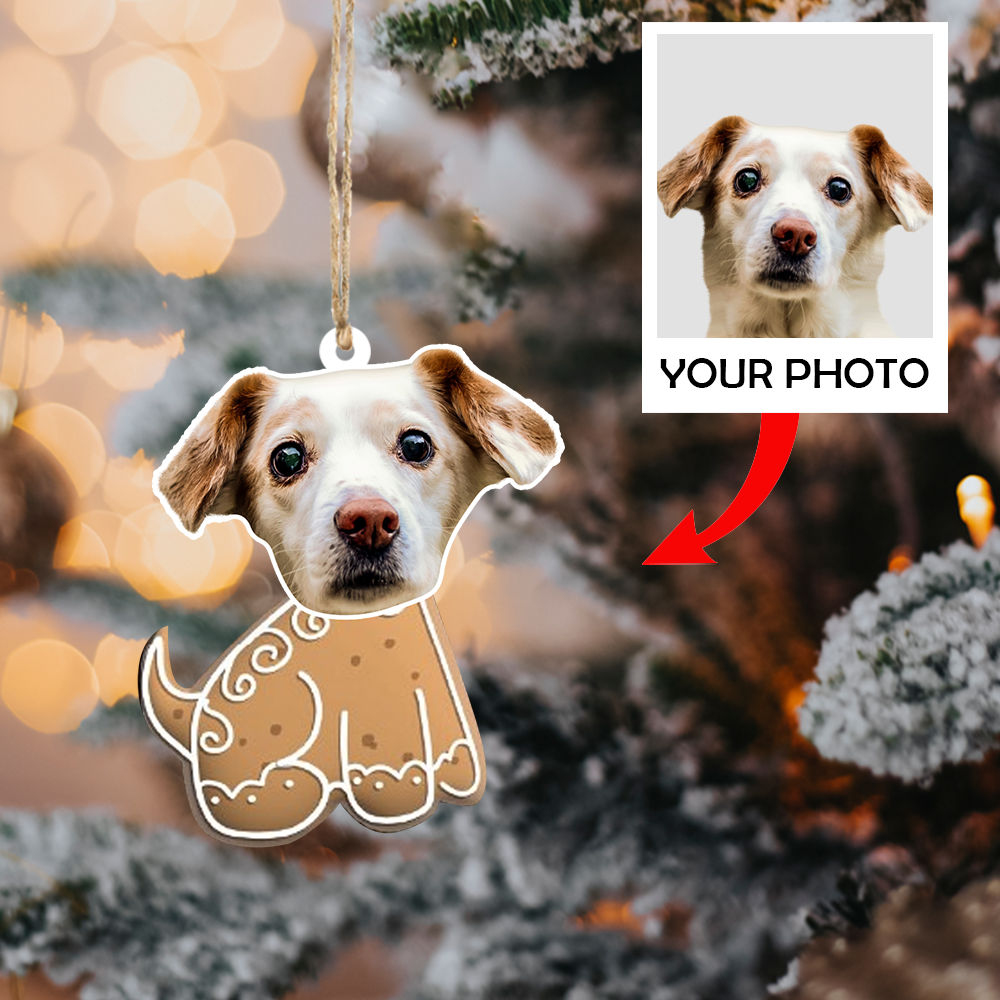 Custom photo Ornament | Cookie