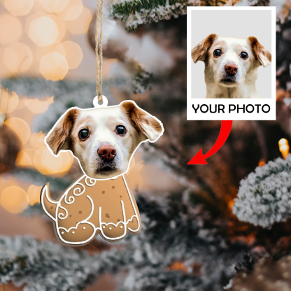 Custom photo Ornament | Cookie