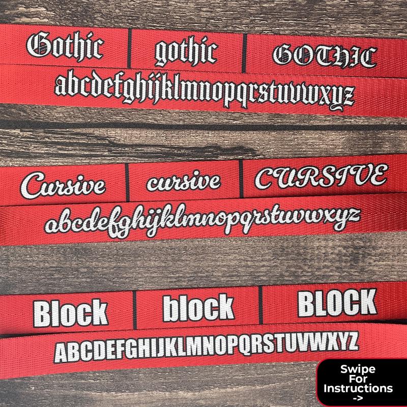 Mexican Flag - Personalized Name Nylon Key Fob- Custom Wristlet Keychain-ilovevango