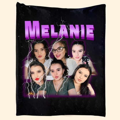 Custom Vintage Blanket Photo Vintage Blanket