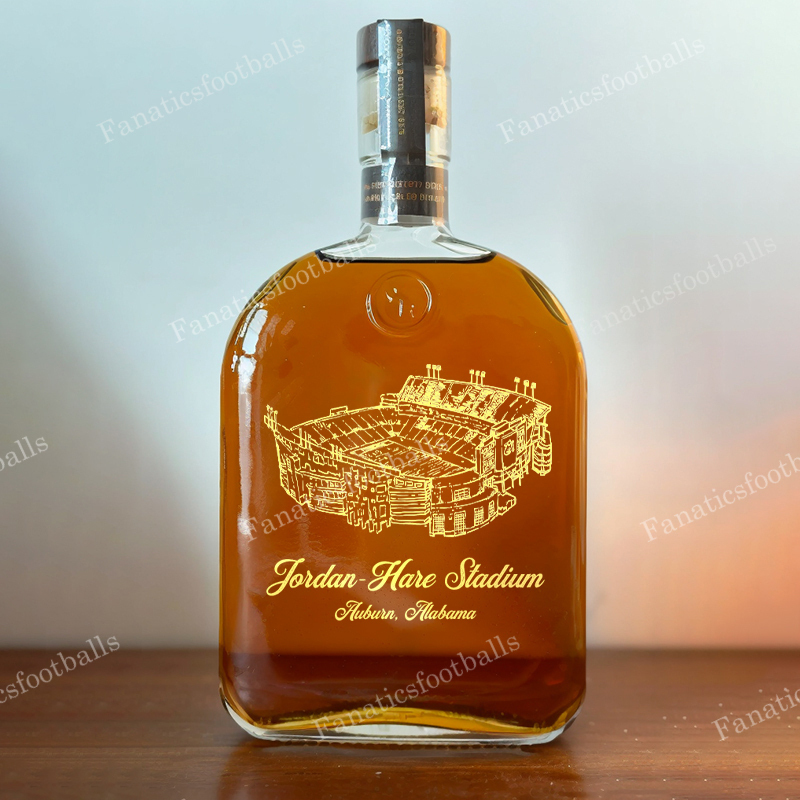 Jordan-Hare Stadium Whiskey Bottles-Gifts For Sports Lovers