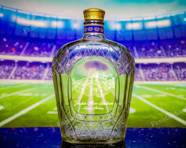 Jordan-Hare Stadium Whiskey Bottles-Gifts For Sports Lovers
