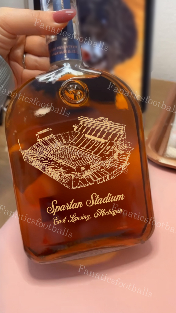 Spartan Stadium Whiskey Bottles-Gifts For Sports Lovers