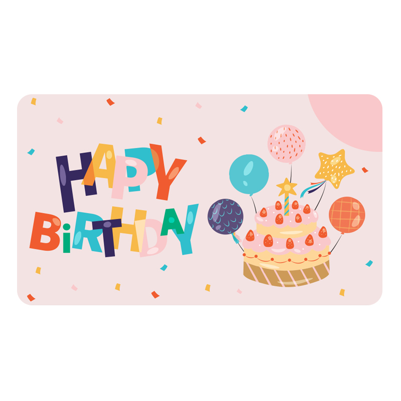Happy Birthday Gift Card