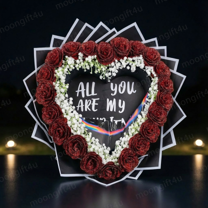 Everlasting Glitter Roses - Burnaway Edition