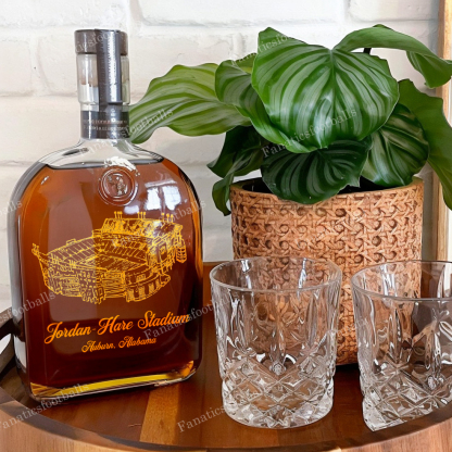 Jordan-Hare Stadium Whiskey Bottles-Gifts For Sports Lovers