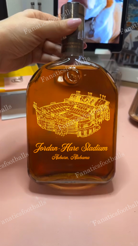 Jordan-Hare Stadium Whiskey Bottles-Gifts For Sports Lovers