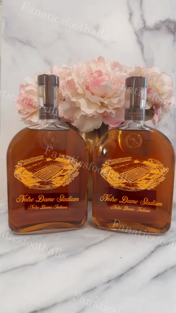 Notre Dame Stadium Whiskey Bottles-Gifts For Sports Lovers