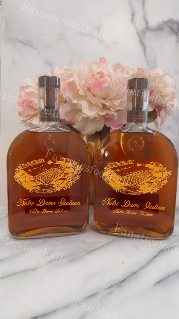 Notre Dame Stadium Whiskey Bottles-Gifts For Sports Lovers
