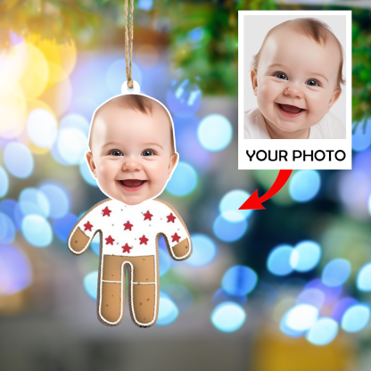Custom photo Ornament | Cookie