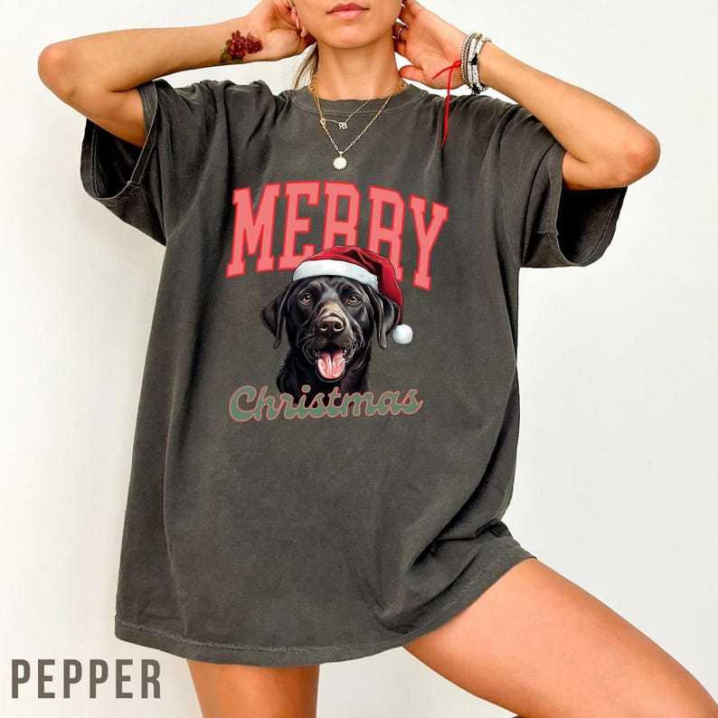 Custom Merry Christmas Dog Sweater, Dog Mom / Dog Dad Sweatshirt