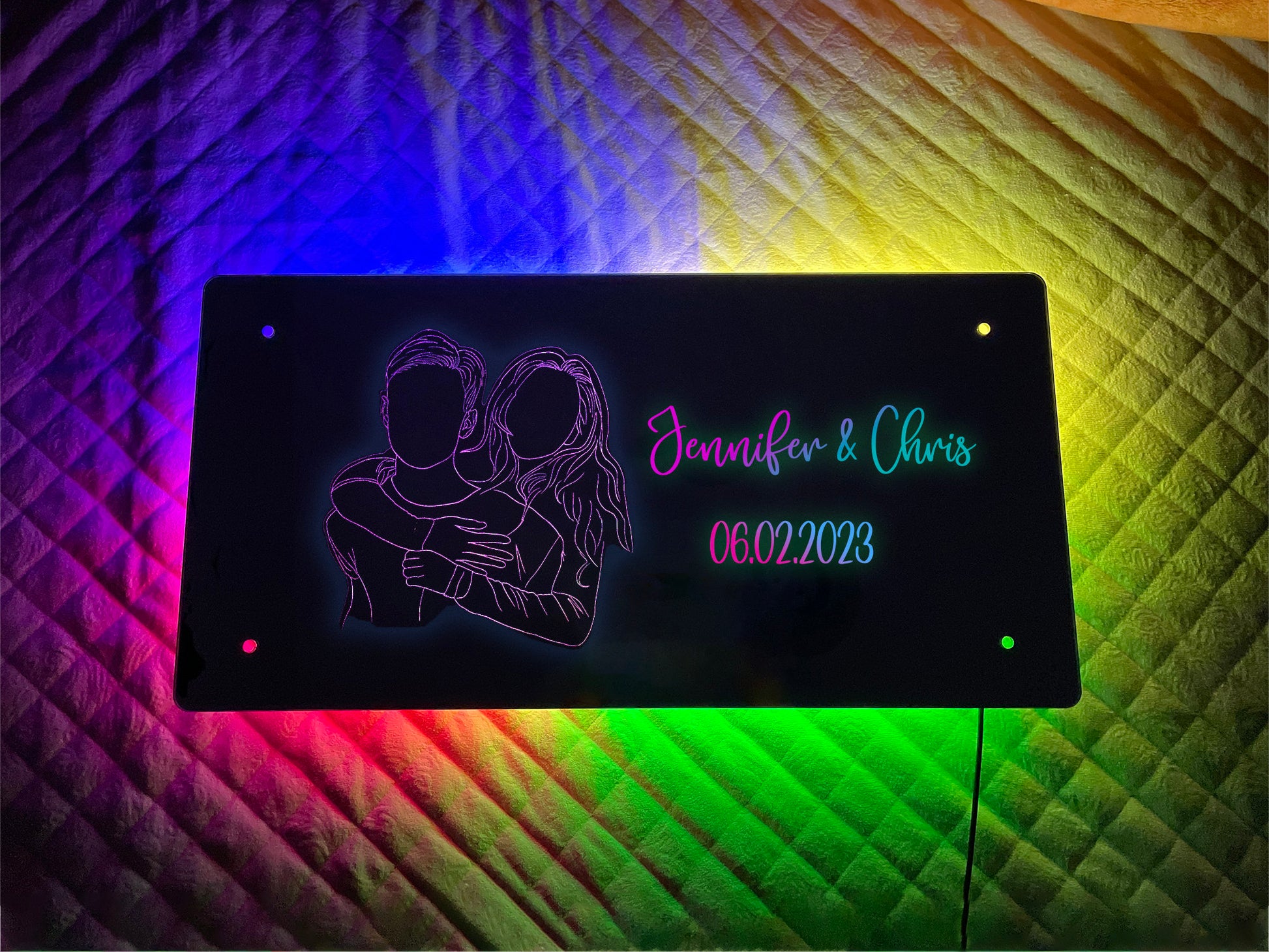 🔥Hot Sale🔥Personalized Photo &Name Mirror - Christmas Gift For Lover