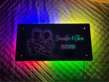 🔥Hot Sale🔥Personalized Photo &Name Mirror - Christmas Gift For Lover