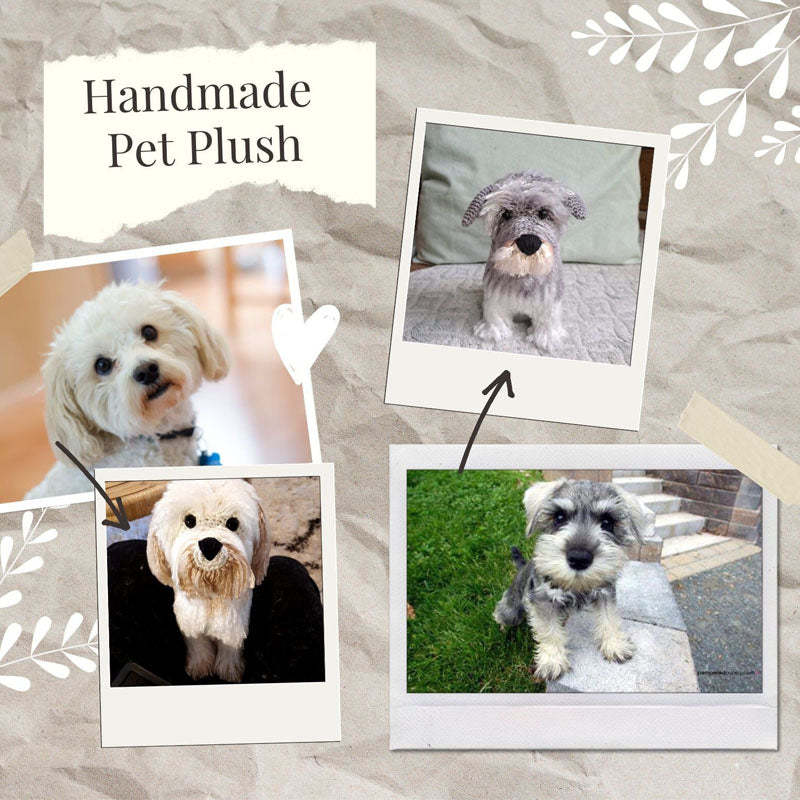 Handmade Personalized Plush Toys for Pets-ilovevango