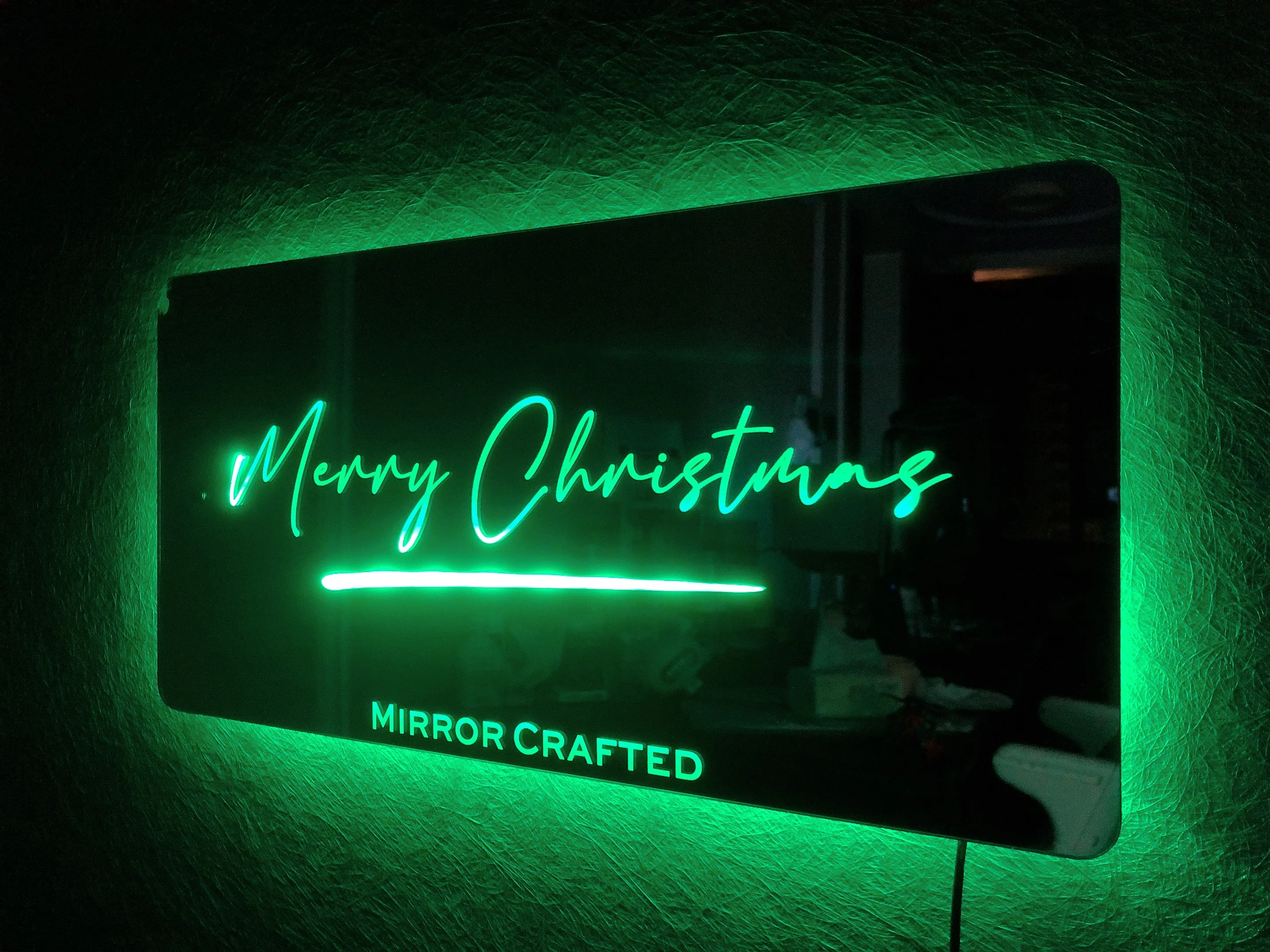 🎄Hot Sale🎄Personalised Name Mirror - Light Up Mirror(Buy 2 Get Free Shipping)