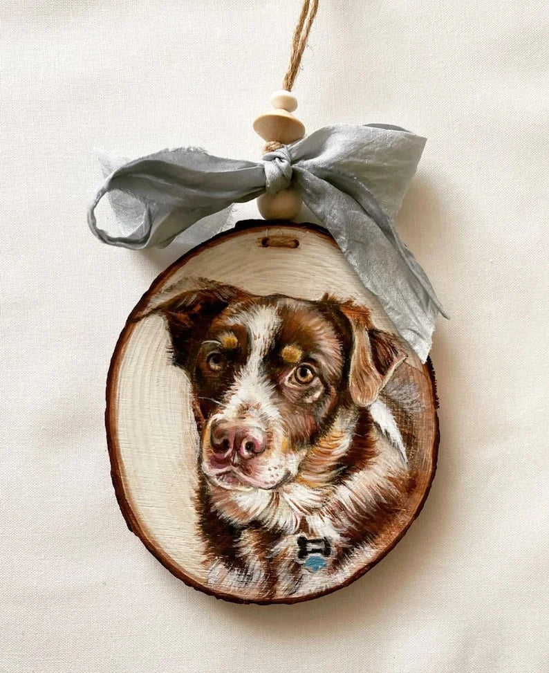 Custom Hand Painted Pet Ornament