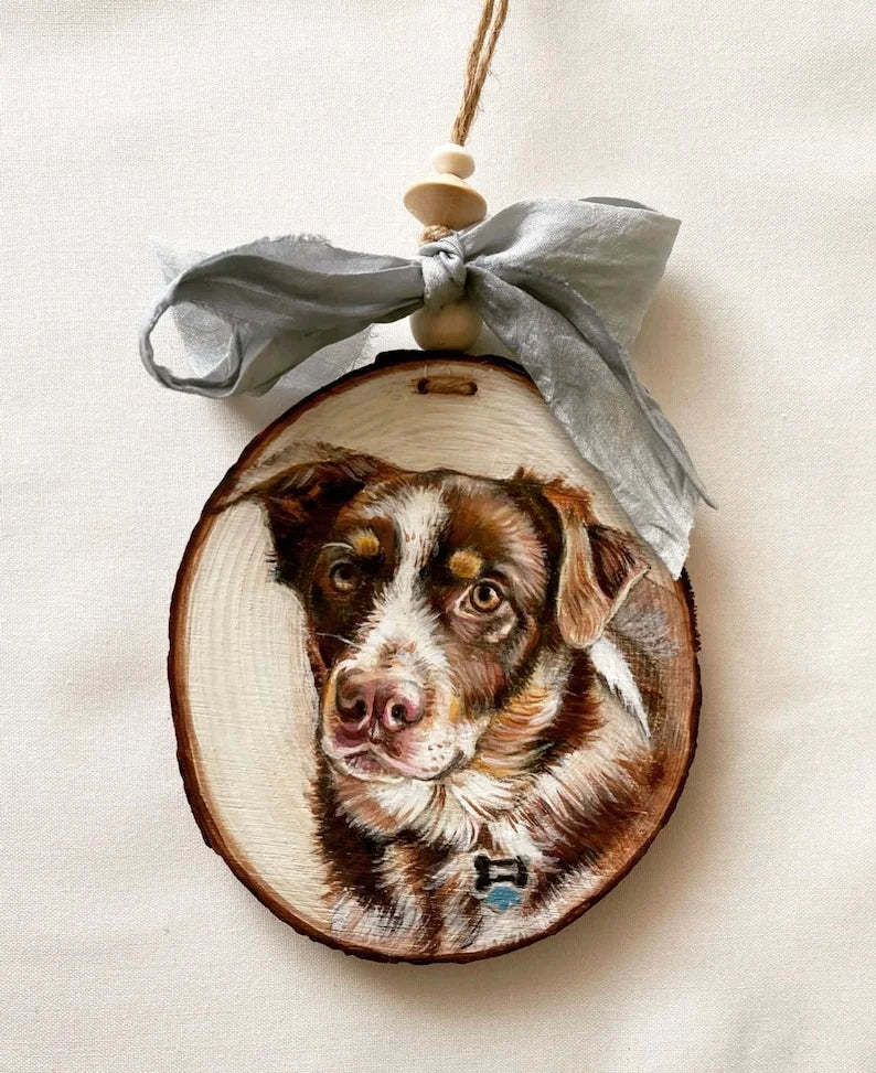 Custom Hand Painted Pet Ornament