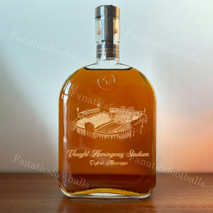 Vaught-Hemingway Stadium Whiskey Bottles-Gifts For Sports Lovers