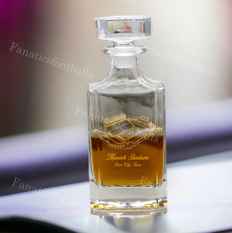 Kinnick Stadium Whiskey Bottles-Gifts For Sports Lovers