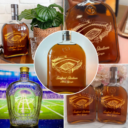 Sanford Stadium Whiskey Bottles-Gifts For Sports Lovers