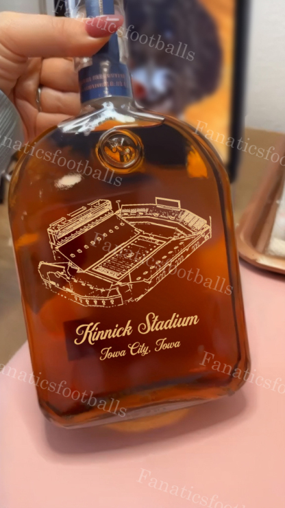 Kinnick Stadium Whiskey Bottles-Gifts For Sports Lovers