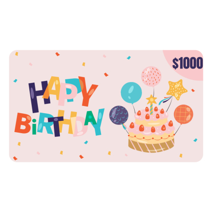 Happy Birthday Gift Card