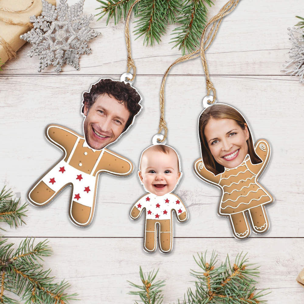 Custom photo Ornament | Cookie