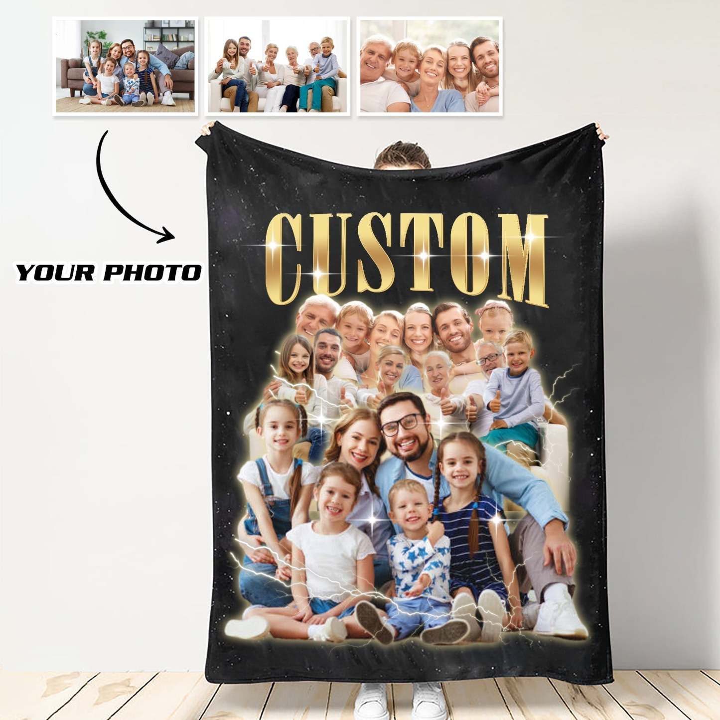 Custom Vintage Blanket Photo Vintage Blanket For Girlfriends