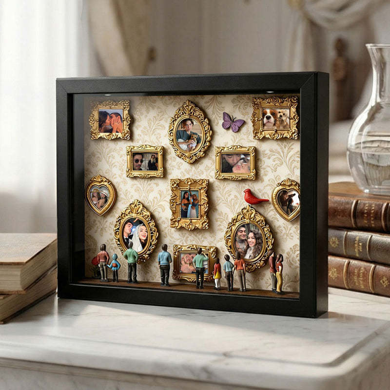 Museum of Us Frame Personalized Couples Gift for Her Cute Miniature Museum Gifts Meaningful Gift Valentine's Day Anniversary Gift