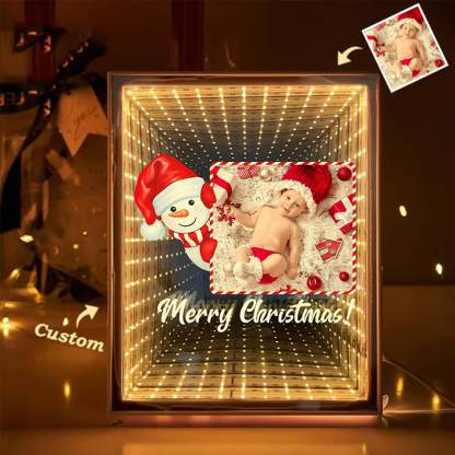 💖Customized Couple Photo Love Corridor Mirror Lamp