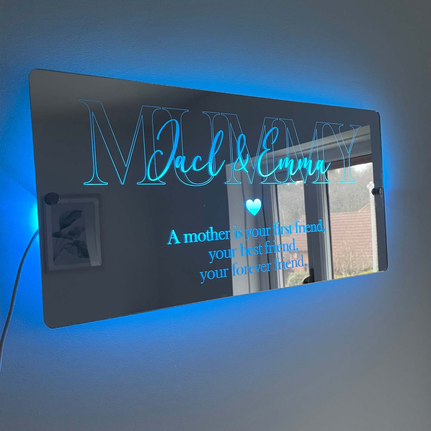🔥Mother’s Day Sale🔥Personalised Mother’s Day Mirror - Light Up Mirror