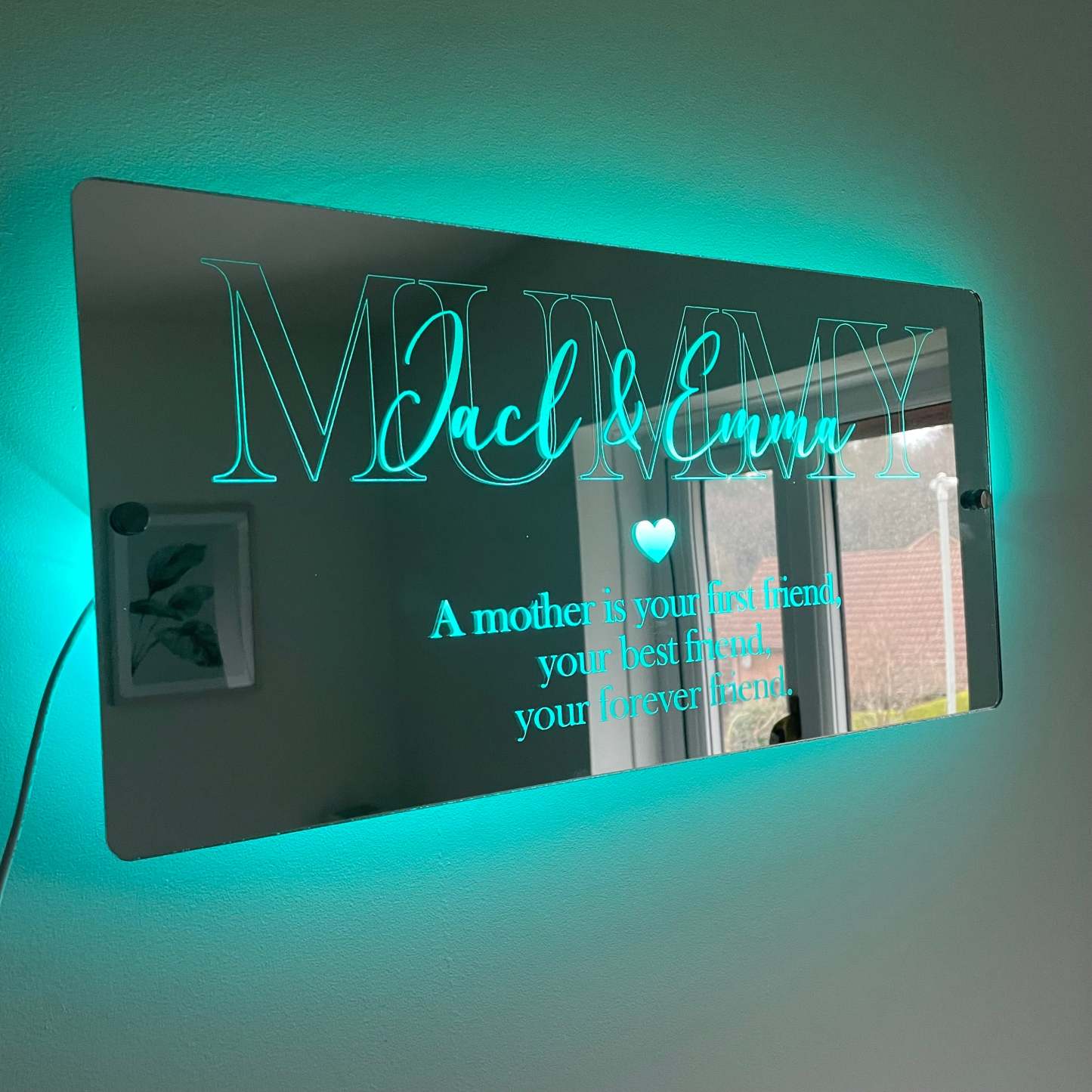 🔥Mother’s Day Sale🔥Personalised Mother’s Day Mirror - Light Up Mirror