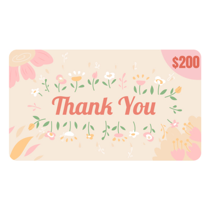 Thank You Gift Card