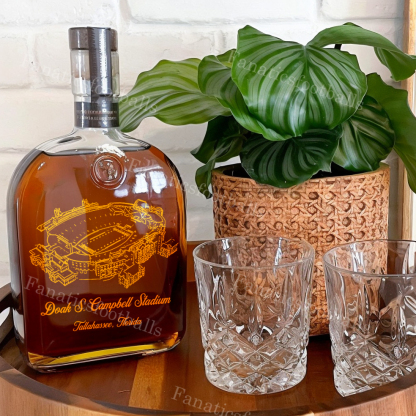 Doak Campbell Stadium Whiskey Bottles-Gifts For Sports Lovers