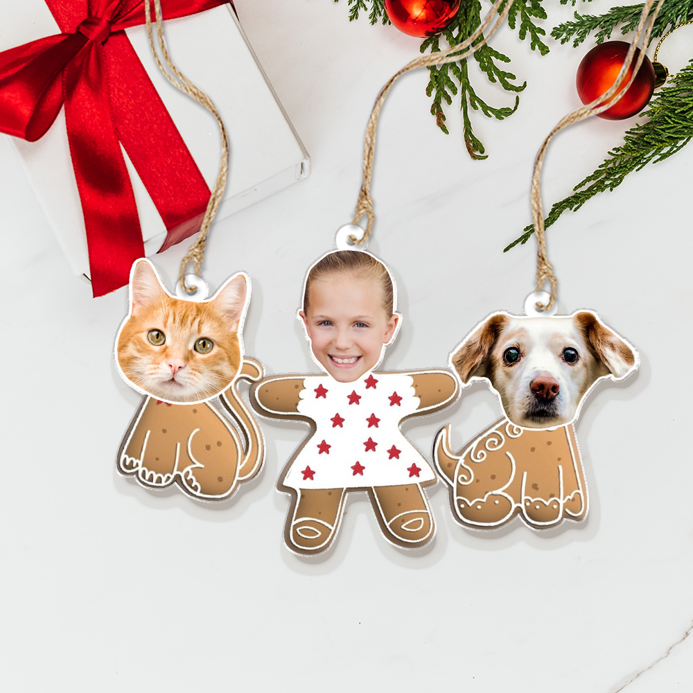 Custom photo Ornament | Cookie