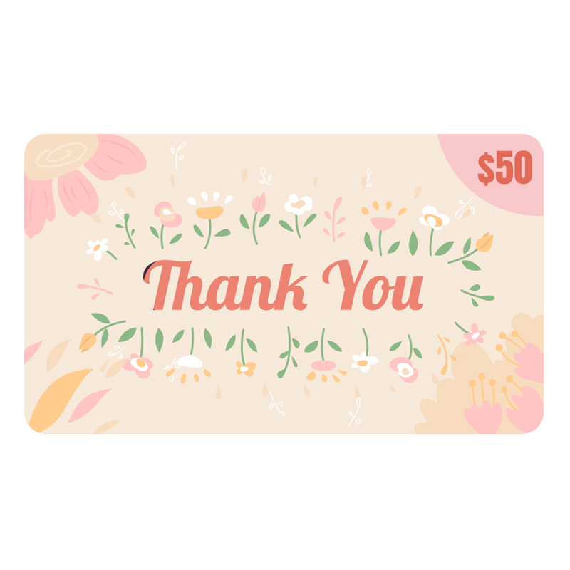 Thank You Gift Card