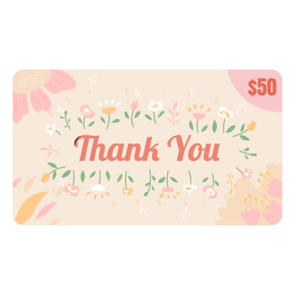 Thank You Gift Card