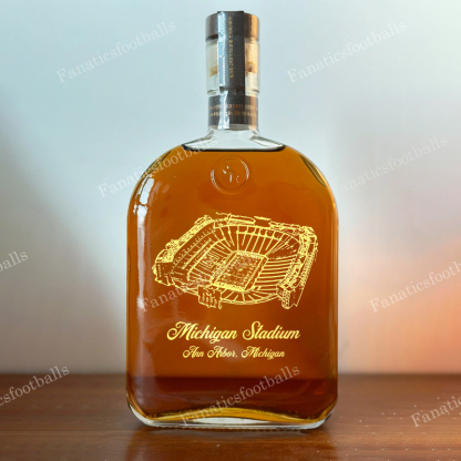 Michigan Stadium Whiskey Bottles-Gifts For Sports Lovers